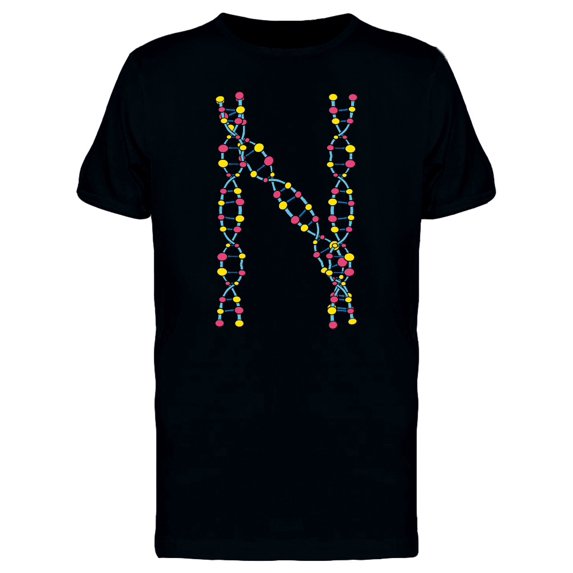 N As Dna Molecules T-Shirt Men -Image by Shutterstock, Male 4X-Large