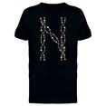 thumbnail image 1 of N As Dna Molecules T-Shirt Men -Image by Shutterstock, Male Large, 1 of 2