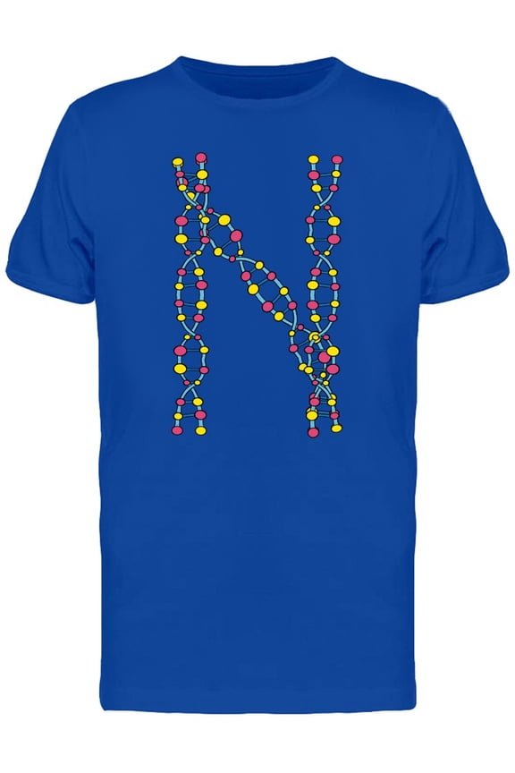 N As Dna Molecules T-Shirt Men -Image by Shutterstock, Male Medium