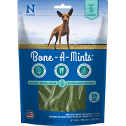 N-Bone  Bone-A-Mints  Dental Treat Mint Flavor MINI 16ct 5.6 oz