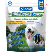 N-Bone® Dental Treat ADULT Dental Rings Chicken 7pk 9.8 oz