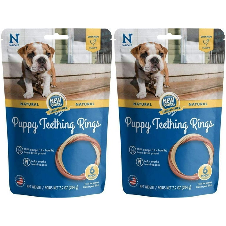 Natural natural puppy teething rings 2025