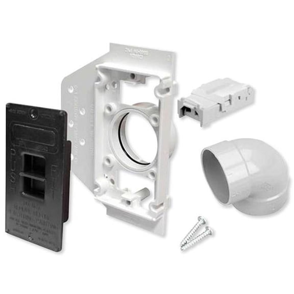 N Central Vacuum Electra-Valve II Wall Inlet Rough-In Kit