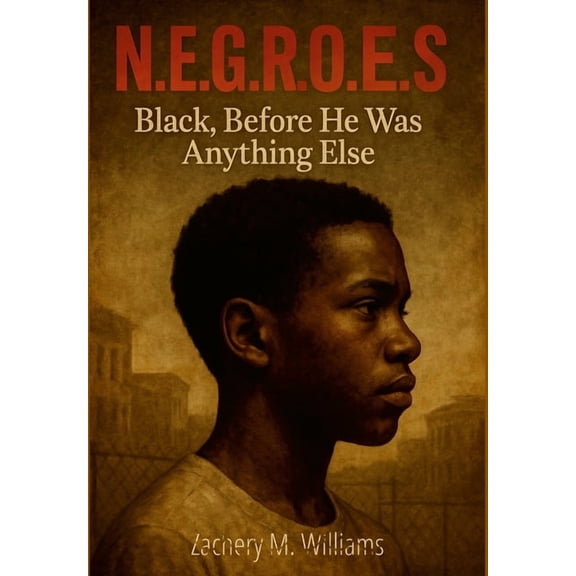 N.E.G.R.O.E.S.: "Black, Before He Was Anything Else", (Hardcover)