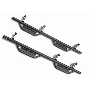 N-Fab Cab Length Textured Black RS Nerf Steps Fit 19-24 Ram 2500/3500 (New Body) Crew Cab All Beds, SRW/DRW Gas/Diesel