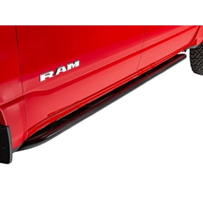N-Fab by RealTruck RKR Rails | Cab Length, Tubular Steel, Textured Black | D194RKRCC | Compatible with 2019-2024 Ram 1500 (New Body Style) Crew Cab All Beds, SRW Gas