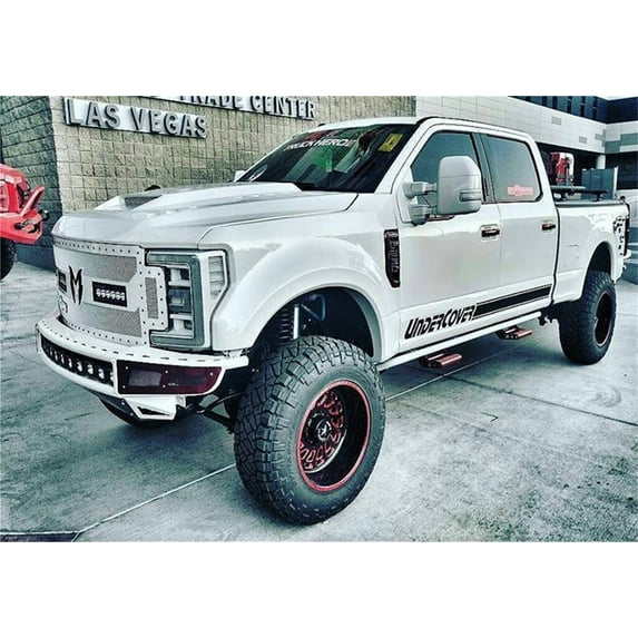 N-Fab M-RDS Front Bumper 2017 Ford F250/F350 Super Duty - Gloss Black