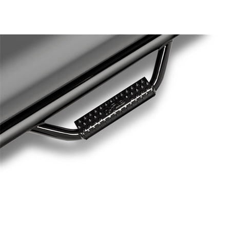 N-Fab Nerf Step 04-10 Hummer H3 SUV 4 Door - Gloss Black - W2W - 3in