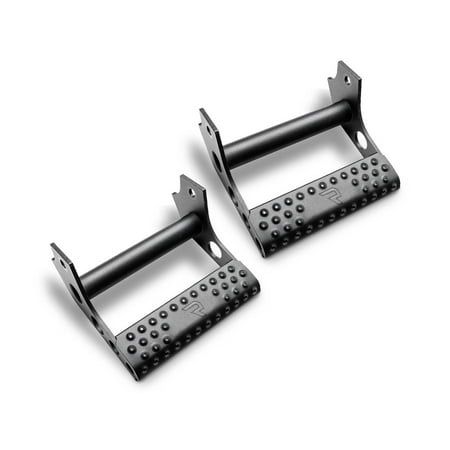 N-Fab RKR Detachable Steps (Sold In Pairs) | Textured Black | JPTS32 | Compatible With All RKR Rails by N-Fab