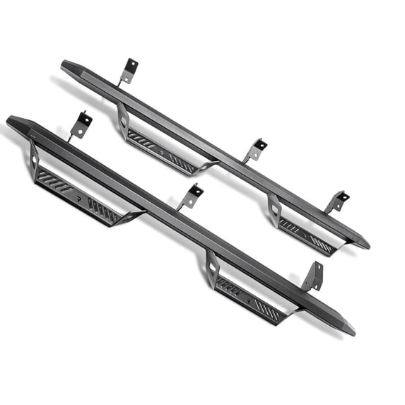 N-Fab Textured Black Cab Length Predator Pro Steps Fit 2021-2024 Ford Bronco 4-Door, SRW Gas
