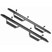 N-Fab Textured Black Cab Length Predator Pro Steps Fit 2016-2022 Toyota Tacoma Double Cab All Beds, SRW Gas