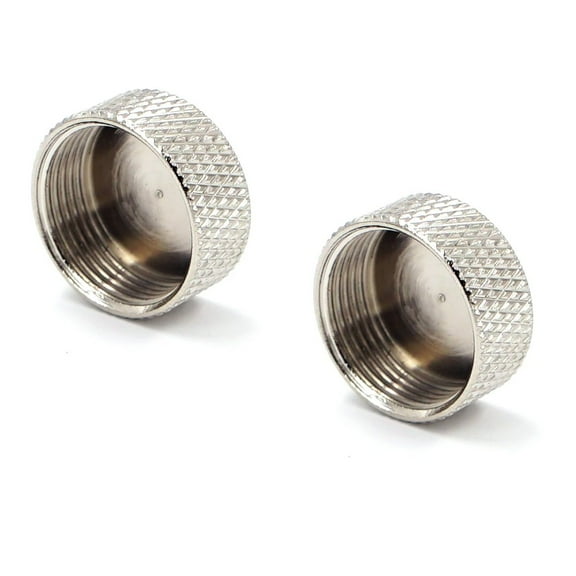 N Female / SO239 UHF Female RF Connector Dust Cap Protective Cover (Pack of 2)