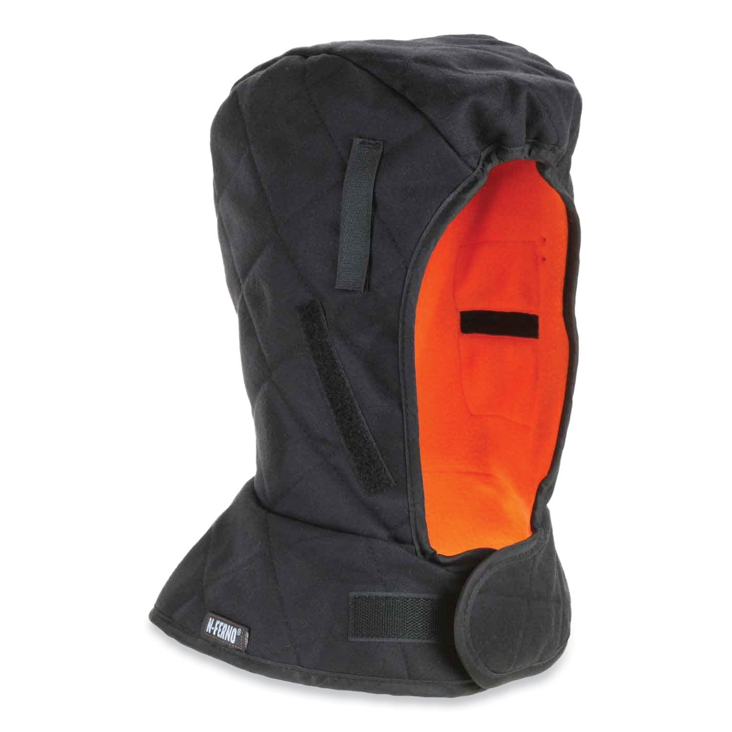 N-Ferno 6877 3-Layer FR Winter Liner, Fleece/Foam/Modacrylic Cotton, One Size Fits Most, Black, Ships in 1-3 Business Days