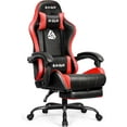 NEO CHAIR Ngen Ergonomic Gaming Chair, High Back with Footrest, Adjustable, Premium PU Leather