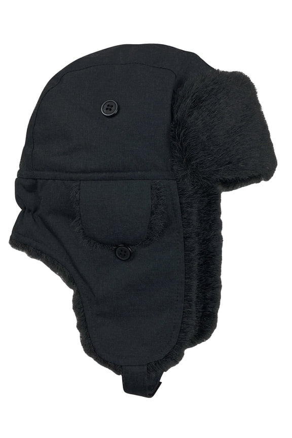 Boys Insulated Trapper Winter Snow Hat with Big Ear Flaps - Kids Cold Weather