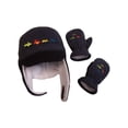 thumbnail image 1 of N'Ice Caps Boys Toddler Fleece Winter Hat Mitten Accessory Set - Trucks Kids Sherpa Lined, 1 of 1