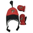 thumbnail image 1 of N'Ice Caps Boys Toddlers Sports Balls Embroidered Sherpa Lined Fleece Hat Mittens Winter Set, 1 of 3