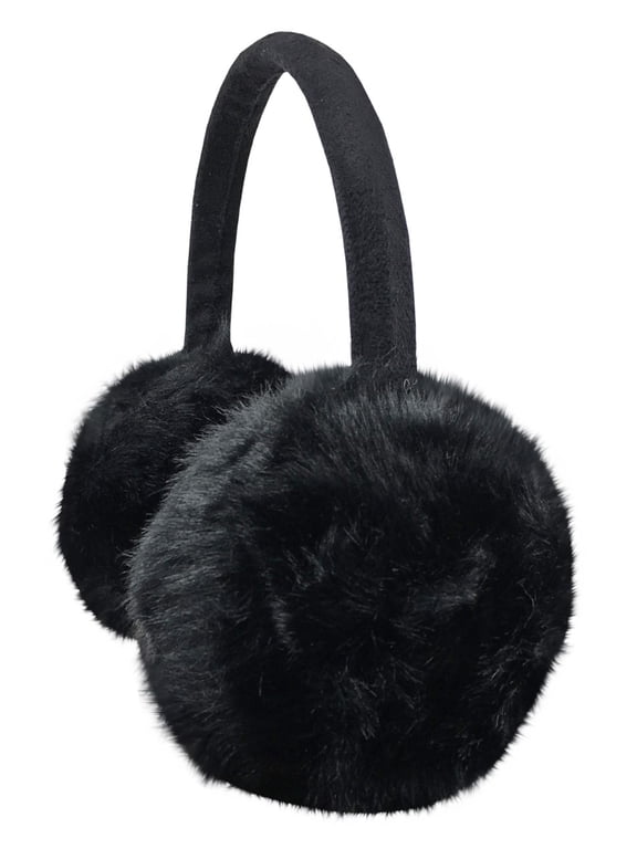 Girl's Women's Winter Earmuffs Adjustable All Ages Kids Warm Soft Plush Padding