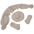thumbnail image 1 of N'Ice Caps Girls Geo Design Cable Knit 3 Piece Hat Scarf Glove Cold Weather Winter Set, 1 of 2