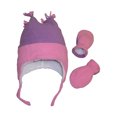thumbnail image 1 of N'Ice Caps Girls Toddler Infants Warm Sherpa Lined Fleece Hat Mitten Winter Set - Baby Kids Pink, 1 of 1