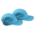 thumbnail image 1 of N'Ice Caps Kids 2-Pack SPF 50+ Ball Hats - Sun UV Protection Adjustable Mesh Lined Quick Dry Boys, 1 of 4