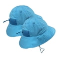 thumbnail image 1 of N'Ice Caps Kids Sun Hats Boys Girls UPF 50+ UV Protection 2-Pack Adjustable Mesh Lined, 1 of 6