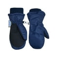 thumbnail image 1 of N'Ice Caps Kids Toddler Thinsulate Waterproof Winter Snow Mittens | Boys Girls Easy-on Wrap Gloves, 1 of 2