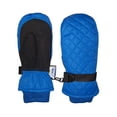thumbnail image 1 of N'Ice Caps Kids Toddlers Waterproof Thinsulate Winter Mittens - Boys Girls Children's Snow Blue, 1 of 1