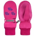 thumbnail image 1 of N'Ice Caps Kids Waterproof Thinsulate Mittens Reflector Winter Snow Gloves Boys Girls Toddler Pink, 1 of 6