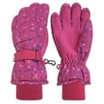 thumbnail image 1 of N'Ice Caps Kids Winter Thinsulate Waterproof Gloves Insulated Ski Snow Unisex Children Pink, 1 of 6