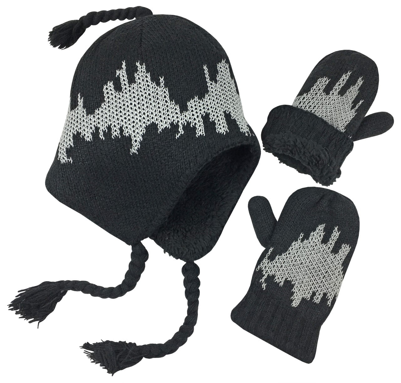 N'Ice Caps - Gorro Y Manoplas De Forro Polar Para Niñas Y Bebés