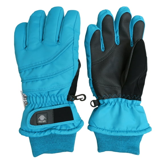 N'Ice Caps Womens Waterproof Thinsulate Gloves Winter Ski Snow Insulated Female Adults Turquoise