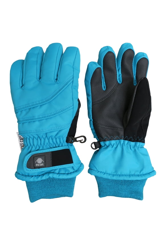 Womens Waterproof Thinsulate Gloves Winter Ski Snow Insulated Female Adults Turquoise