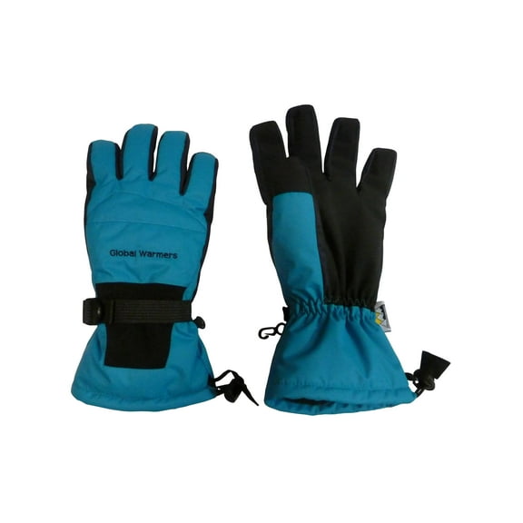 N'Ice Caps Womens Waterproof Thinsulate Winter Ski Snow Gloves - Female Adults Turquoise