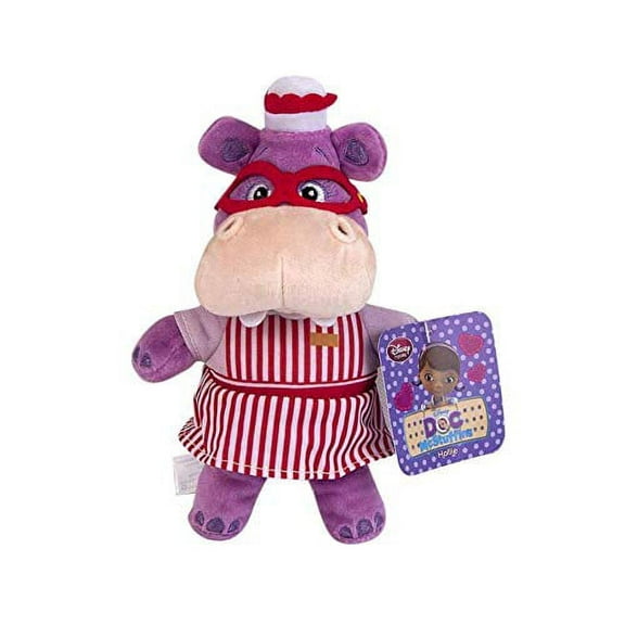 N-L Jr Doc McStuffins Hallie Hippo Bean Bag Soft Stuffed Doll Plush Toy - 8 Inch