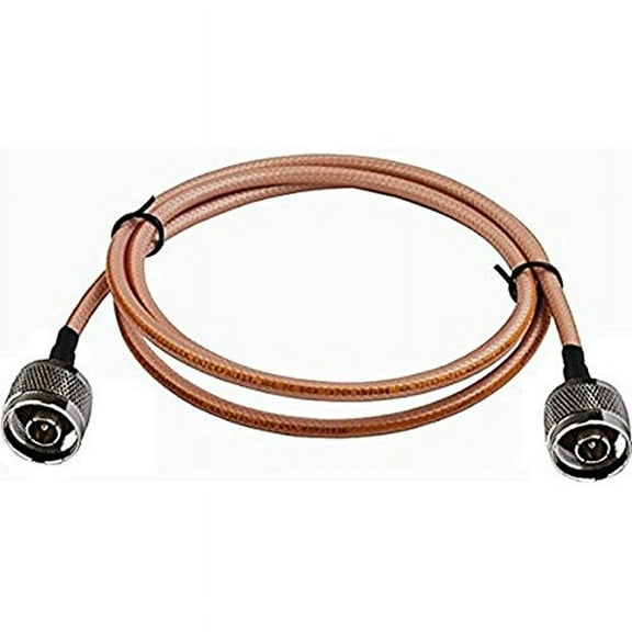 N Male to N Male Cable Using RG400 Coax - 7.87"(20cm) High Quality Ships From USA
