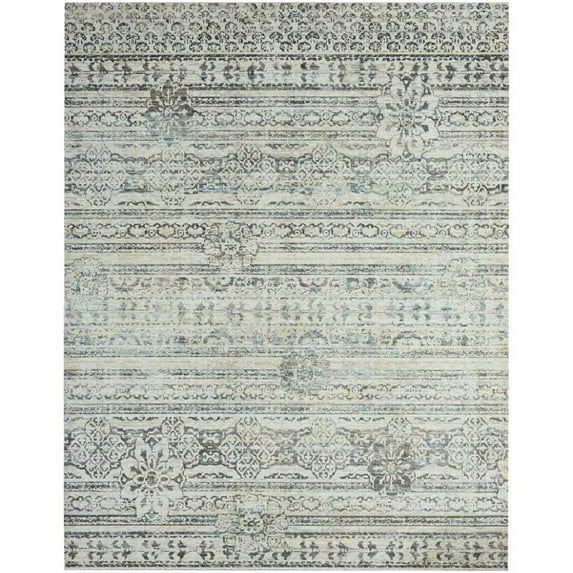 Kalaty 24-Seven Area Rug TF-976 Contemporary Multi Medallion, Multi, 9' x 12'
