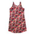 thumbnail image 1 of N Natori Women's Sleeveless Scoop Neck Relaxed Fit Lounge Dress (Coral Multi, L), 1 of 1