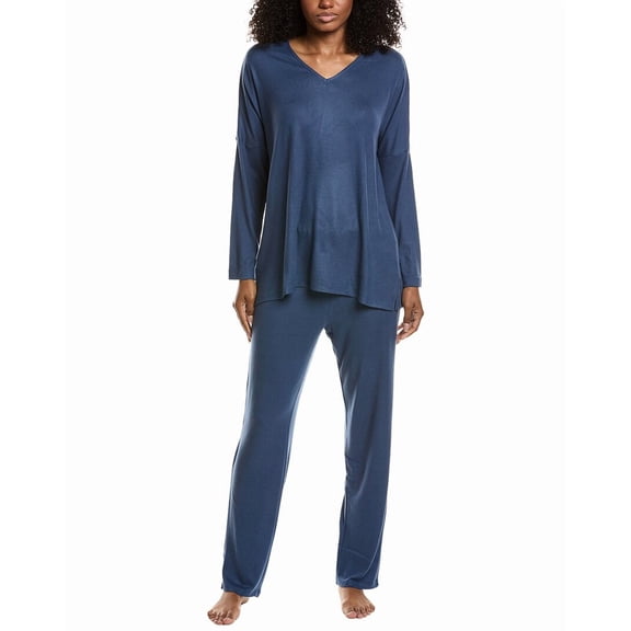 N Natori womens 2pc Oasis Pajama Set, xs, Blue