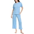 thumbnail image 1 of N Natori womens  2pc Soothe Pajama Set, s, Blue, 1 of 3