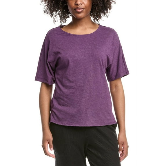 N Natori womens Breeze Scoop Dolman Top, l, Purple