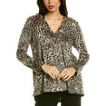 thumbnail image 1 of N Natori womens  Velour Lounge Top, m, Brown, 1 of 3