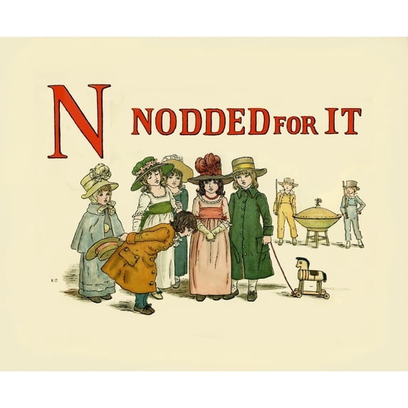 N Nodded For It Poster Print By Mary Evans Picture Librarypeter & Dawn Cope Collection (36 X 24)