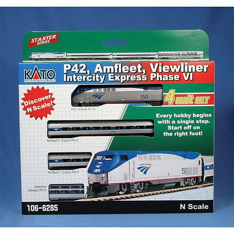 GE P42 Genesis Amtrak Phase V & VI, Amfleet II Coach
