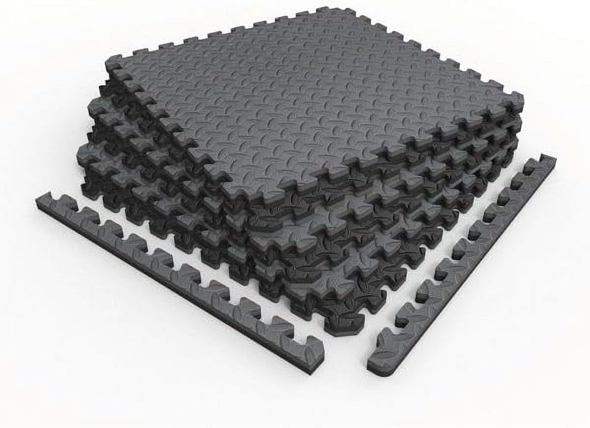 NÖRSK Duräflex Medium-Duty Reversible Interlocking Foam Floor Tiles ...