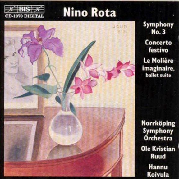 N. Rota - Symphony 3 / Concerto Festivo Per Orchestra - Music & Performance - CD