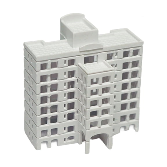 N Scale 1:500 Apartment Assembling Model Outland Realisms Scene Miniature Architectural Model Assembled Models Gift
