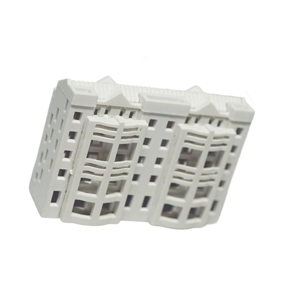 N Scale 1:500 Apartment Building Assembling Model Outland Realisms Scene Sand Table Buildings Model for Sprays Painting