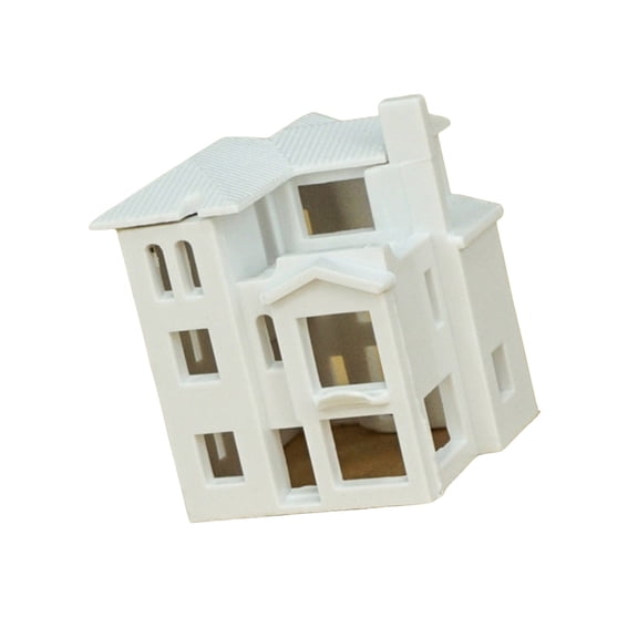 N Scale 1:500 Villas Building Assembling Model Outland Realisms Scene Sand Table Building Model for Diys Sprays Painting