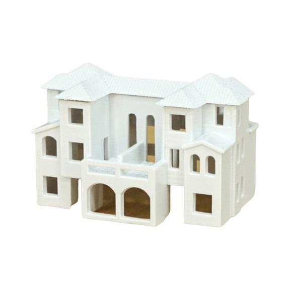 N Scale 1:500 Villas House Assembled Model Miniature Architectural Building Model Outland Realisms Scene Diys Painting